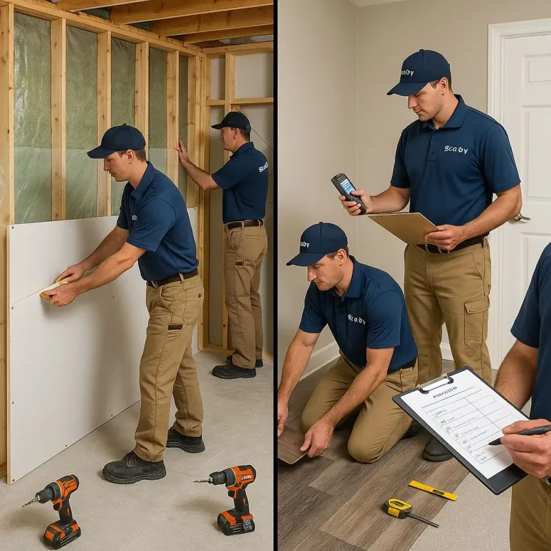 Repairs and Reconstruction process in Caldwell, NJ