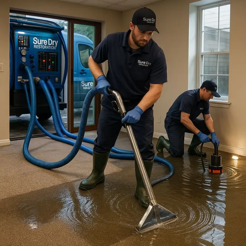Water Extraction and Removal process in Caldwell, NJ